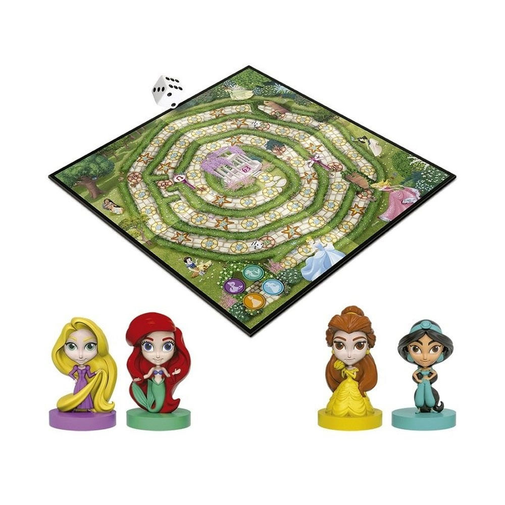 Jogo de Tabuleiro - Princesas Disney - Corrida Mágica - Copag - Ri Happy
